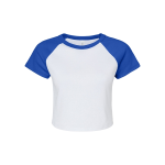 Bella + Canvas Ladies' Micro Ribbed Raglan Baby T-Shirt